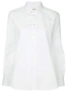 Saint Laurent Pointed Collar Shirt - White