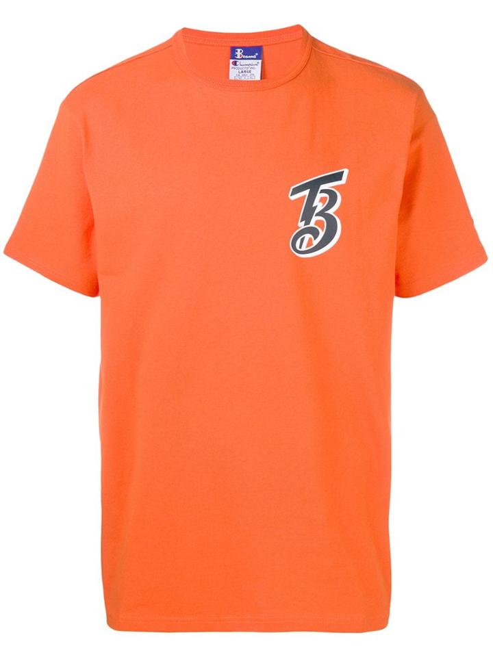 Champion Beams Crew Neck T-shirt - Orange