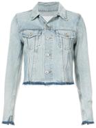 Re/done Fitted Denim Jacket - Blue