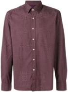 Hackett Micro Print Shirt - Red