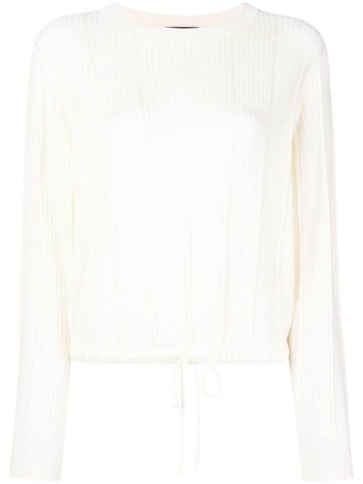 A.p.c. Ribbed Knit Sweater - Nude & Neutrals