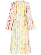 Rosie Assoulin Watercolour Effect Coat Dress - 925-multi Watercolor