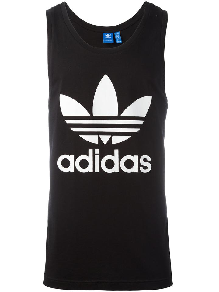 Adidas Originals Trefoil Tank Top, Men's, Size: Xl, Black, Cotton