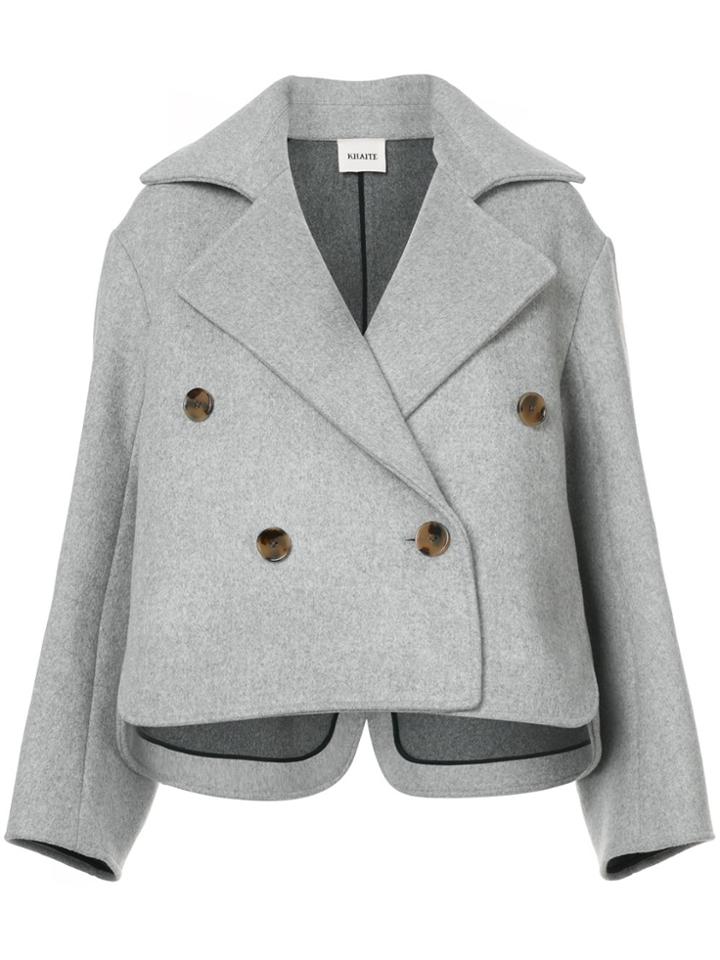 Khaite Carlotta Jacket - Grey