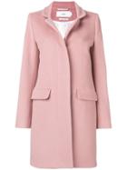Closed Classic Tailored Coat - Pink & Purple