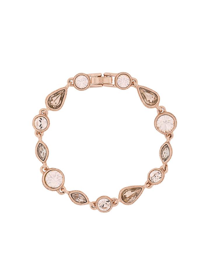 Givenchy Vintage 1990s Vintage Givenchy Rose Gold Bracelet - Pink &