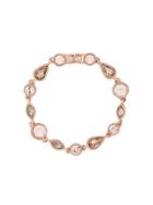 Givenchy Vintage 1990s Vintage Givenchy Rose Gold Bracelet - Pink &