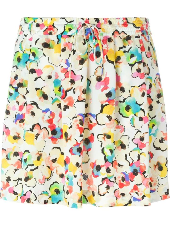 Sonia By Sonia Rykiel Floral Print Mini Skirt