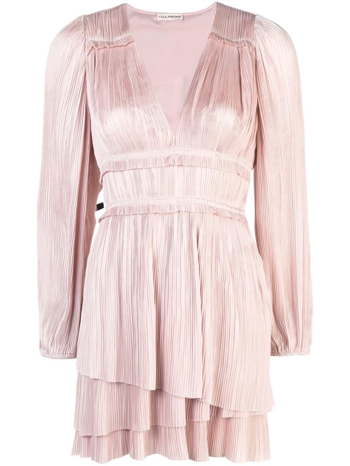 Ulla Johnson Pleated Dress - Neutrals