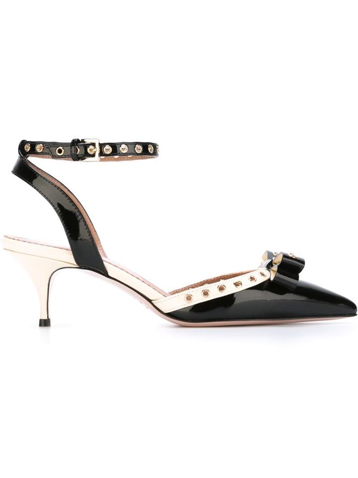 Red Valentino Eyelet Embellished Pumps