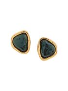 Yves Saint Laurent Pre-owned Turquoise Couture Ysl Earrings 80s -