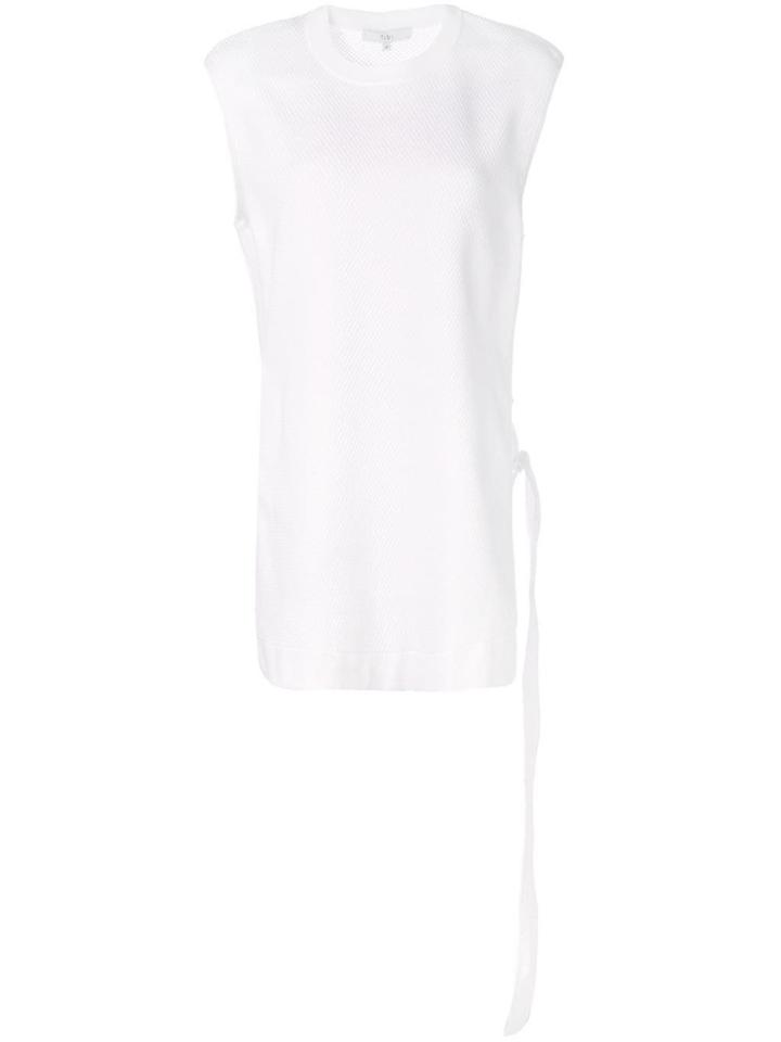 Tibi Asymmetric Tank Top - White