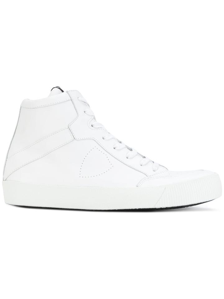 Philippe Model Hi-top Sneakers - White