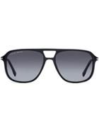 Boss Hugo Boss Aviator Framed Sunglasses - Black