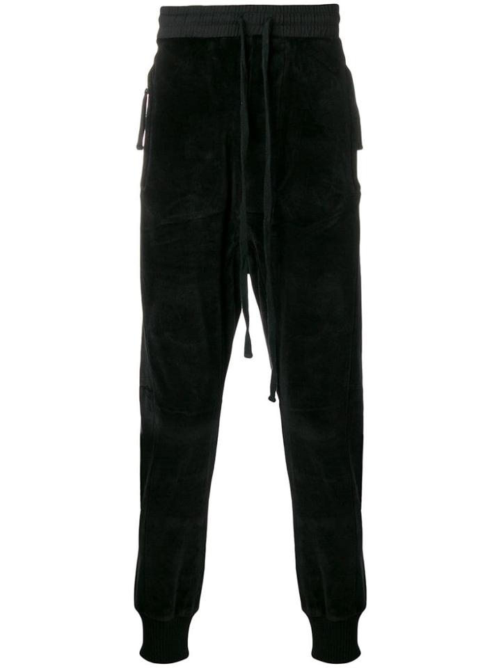 Thom Krom Tapered Track Pants - Black