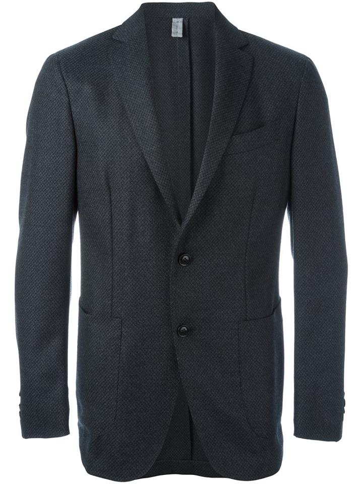 Ermenegildo Zegna Woven Button Blazer