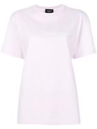 Calvin Klein 205w39nyc Embroidered Statement T-shirt - Pink