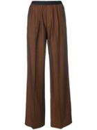 Erika Cavallini Straight-leg Trousers - Brown