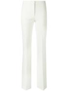 Victoria Victoria Beckham - 'victoria' Trousers - Women - Polyamide/spandex/elastane/wool - 8, White, Polyamide/spandex/elastane/wool
