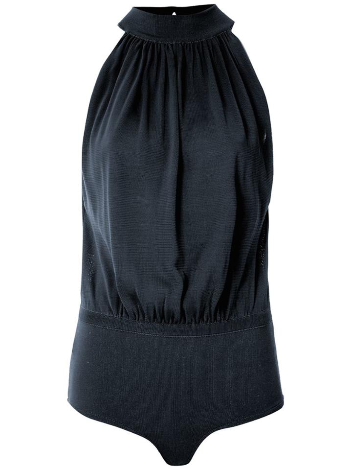 Egrey Halter Neck Bodysuit - Blue