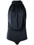 Egrey Halter Neck Bodysuit - Blue