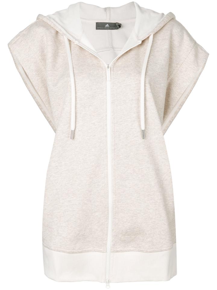 Adidas By Stella Mccartney Sleeveless Hoodie - Pink & Purple
