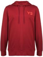 Y-3 Logo Hoodie - Red