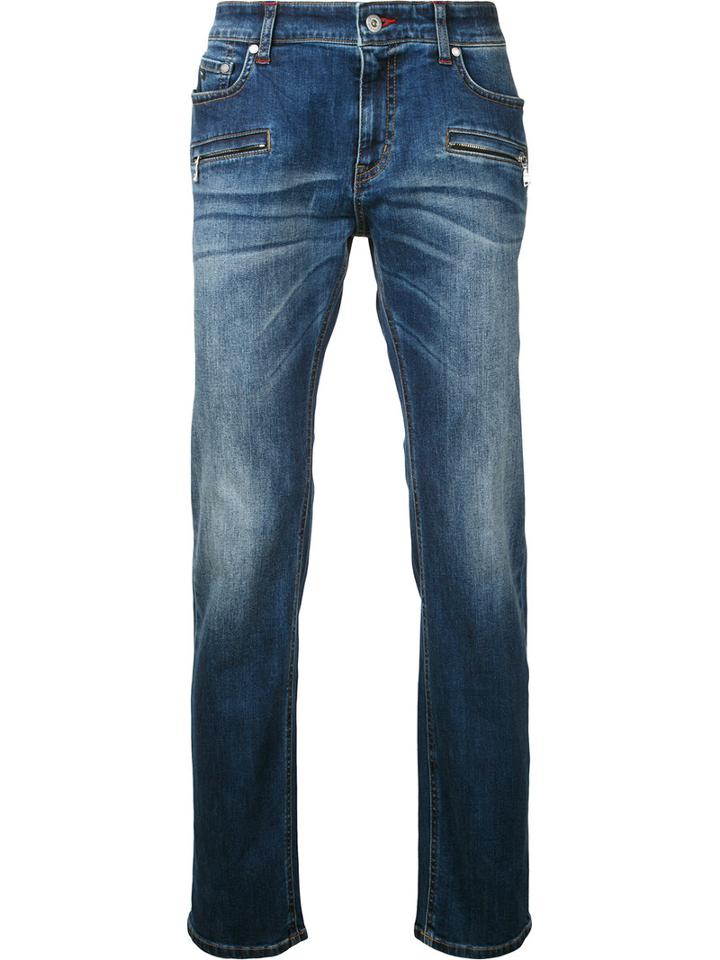 Loveless Straight Leg Jeans, Men's, Size: 0, Blue, Cotton/polyurethane