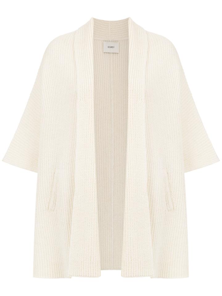 Egrey Oversized Coat - Nude & Neutrals