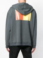 Raf Simons Slogan Hoodie - Grey