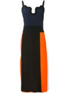 Victoria Victoria Beckham Colour Block Dress
