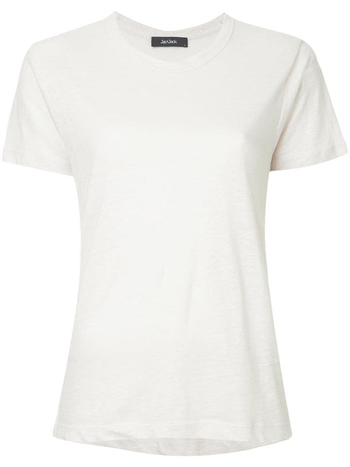 Jac+ Jack Columbia Tee - White