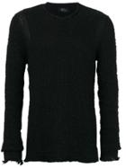 Lost & Found Ria Dunn Classic Knitted Sweater - Black