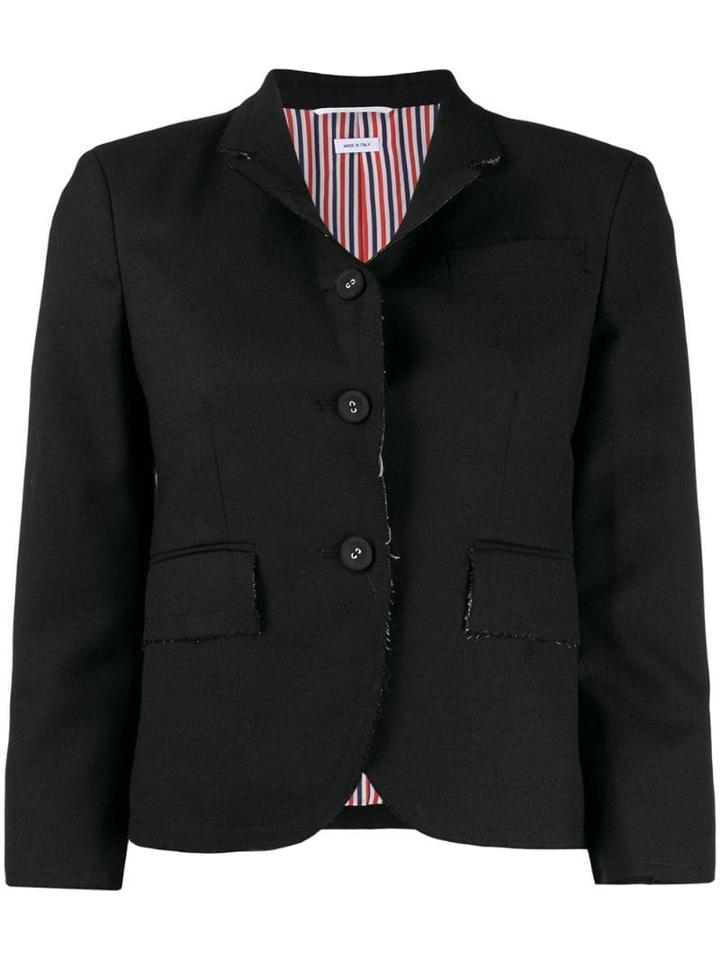 Thom Browne Exposed Seam Blazer - Black