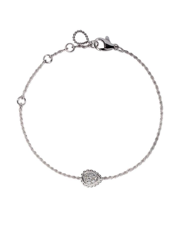 Boucheron 18kt White Gold Serpent Bohème Diamond Xs Motif Bracelet -