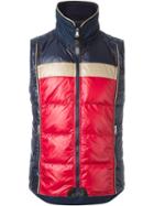 Junya Watanabe Comme Des Garçons Man Padded Gilet, Men's, Size: Medium, Blue, Nylon/goose Down/wool
