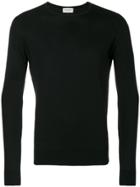 John Smedley Crew Neck Jumper - Black