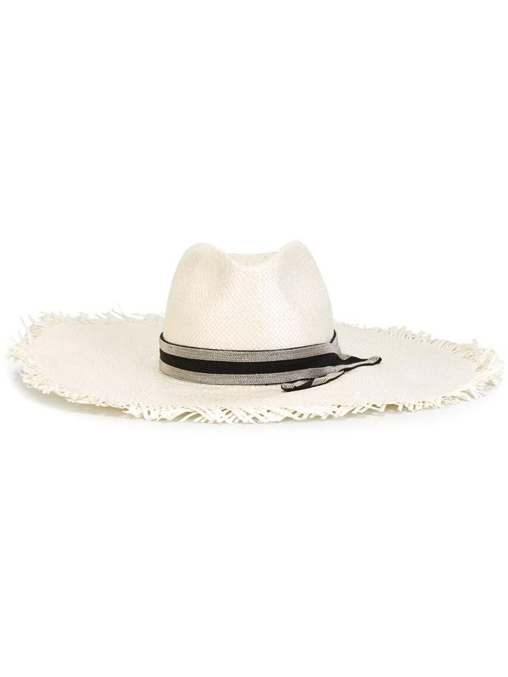 Brunello Cucinelli Woven Sun Hat