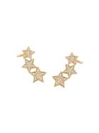 Alinka 'stasia' Diamond Triple Star Earrings