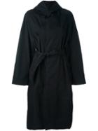 Isabel Marant Étoile 'daker' Trench Coat, Women's, Size: 42, Black, Polyamide/cotton