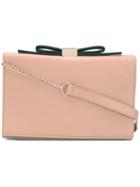 See By Chloé - 'nora' Bow Bag - Women - Cotton/leather - One Size, Pink/purple, Cotton/leather