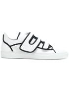 Raf Simons Touch Strap Sneakers - White