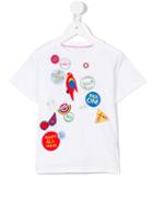 Stella Mccartney Kids 'arlo' T-shirt, Boy's, Size: 12 Yrs, White
