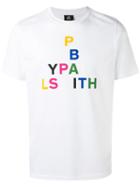 Ps By Paul Smith - Front Print T-shirt - Men - Organic Cotton - Xxl, White, Organic Cotton