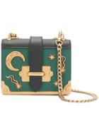 Prada Cahier Mini Moon And Stars Bag - Green