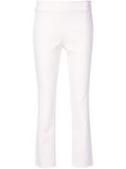 Veronica Beard Cropped Bootcut Trousers