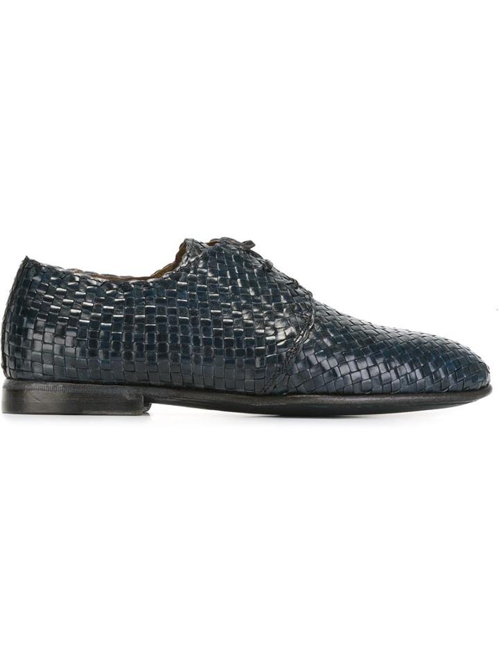 Dolce & Gabbana Woven Derby Shoes