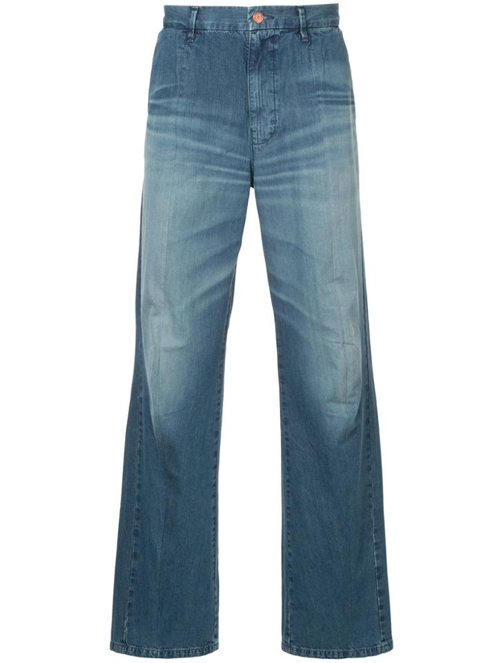 Hysteric Glamour Straight Two-tone Jeans - Blue
