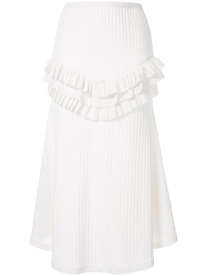 Maggie Marilyn Can You Spot Me Skirt - White