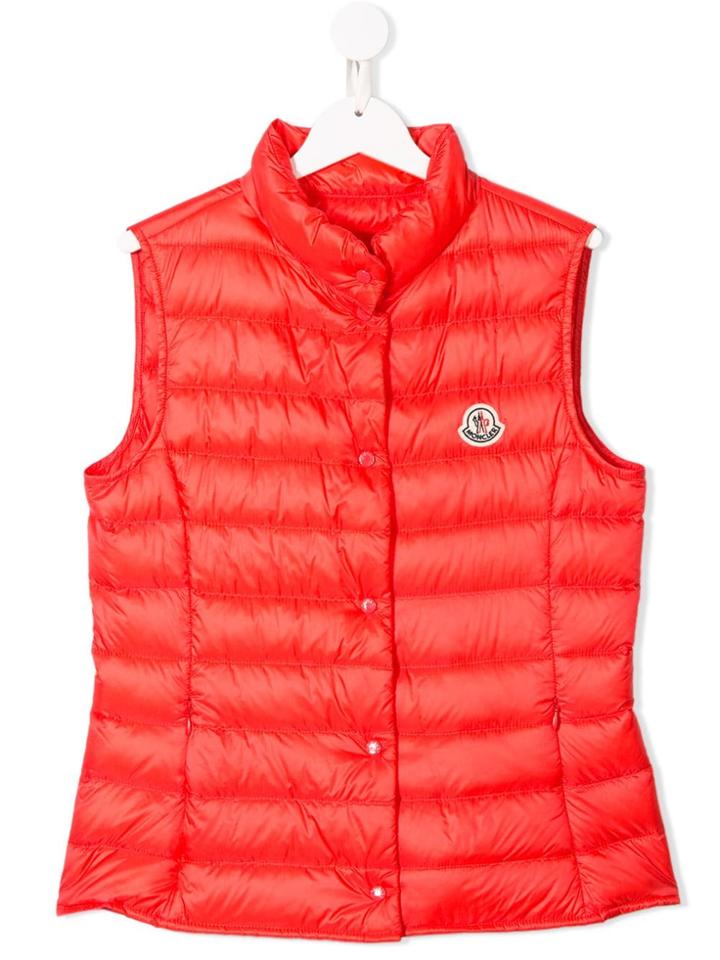 Moncler Kids Teen Liane Padded Gilet - Red